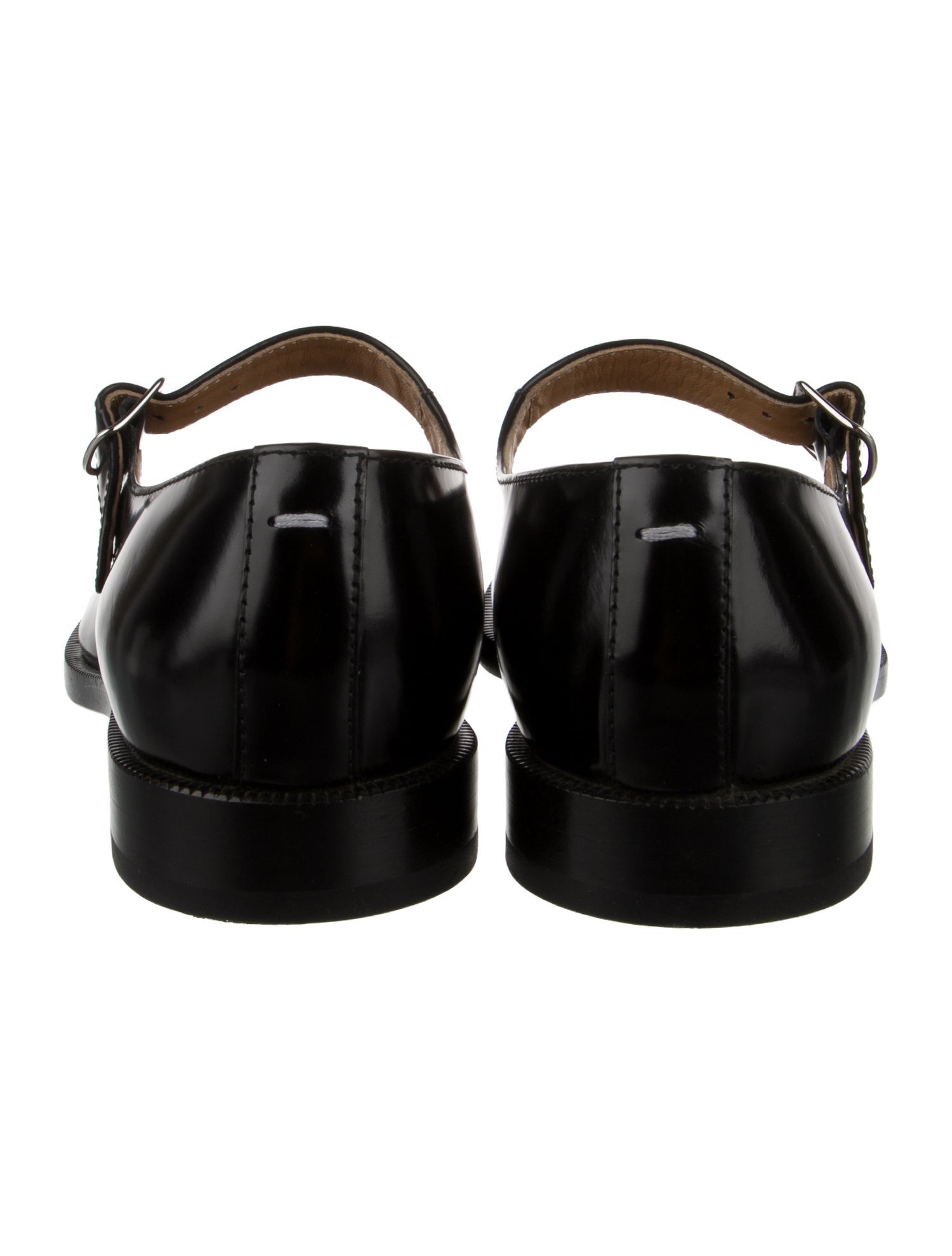Maison Margiela Patent Leather Mary Jane Flats